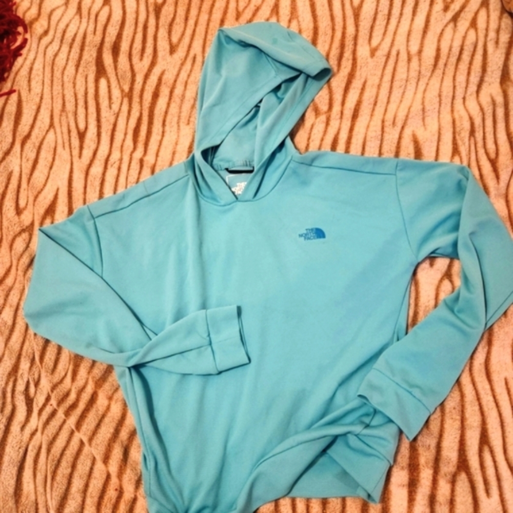 North Face Aqua Hoodie